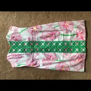 Lilly Pulitzer Strapless Shift Dress